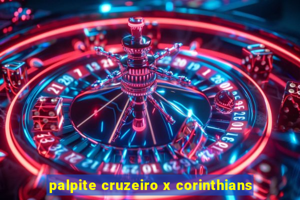 palpite cruzeiro x corinthians